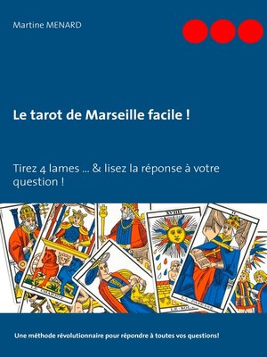 cover image of Le tarot de Marseille facile !